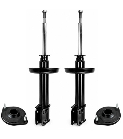 Kit de Amortiguadores con Bases Delanteros Izquierdo/Derecho para Chevrolet Chevy Monza Joy 1994-2012