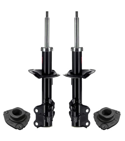 Kit de Amortiguadores con Bases Delanteros Izquierdo/Derecho para Nissan Tiida 2007-2018 1.6/1.8 L