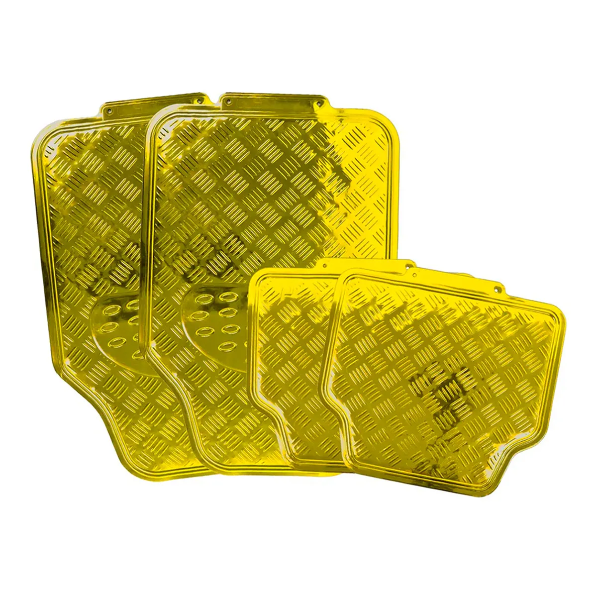 Tapete Automotriz color Amarillo Metalico  45x42cm