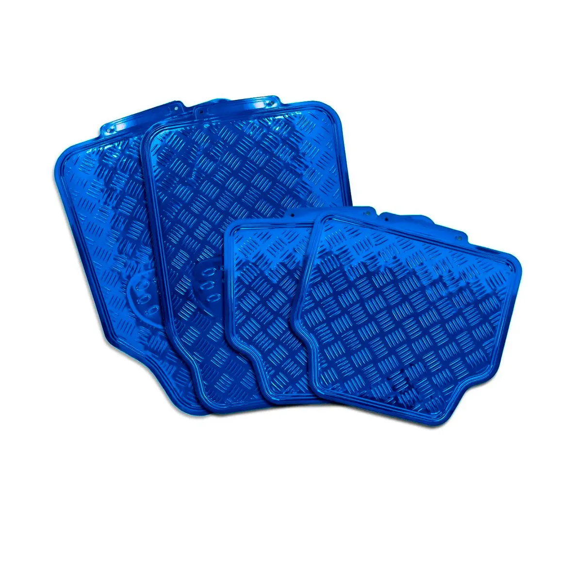 Tapete Automotriz color Azul Metalico 45x42cm