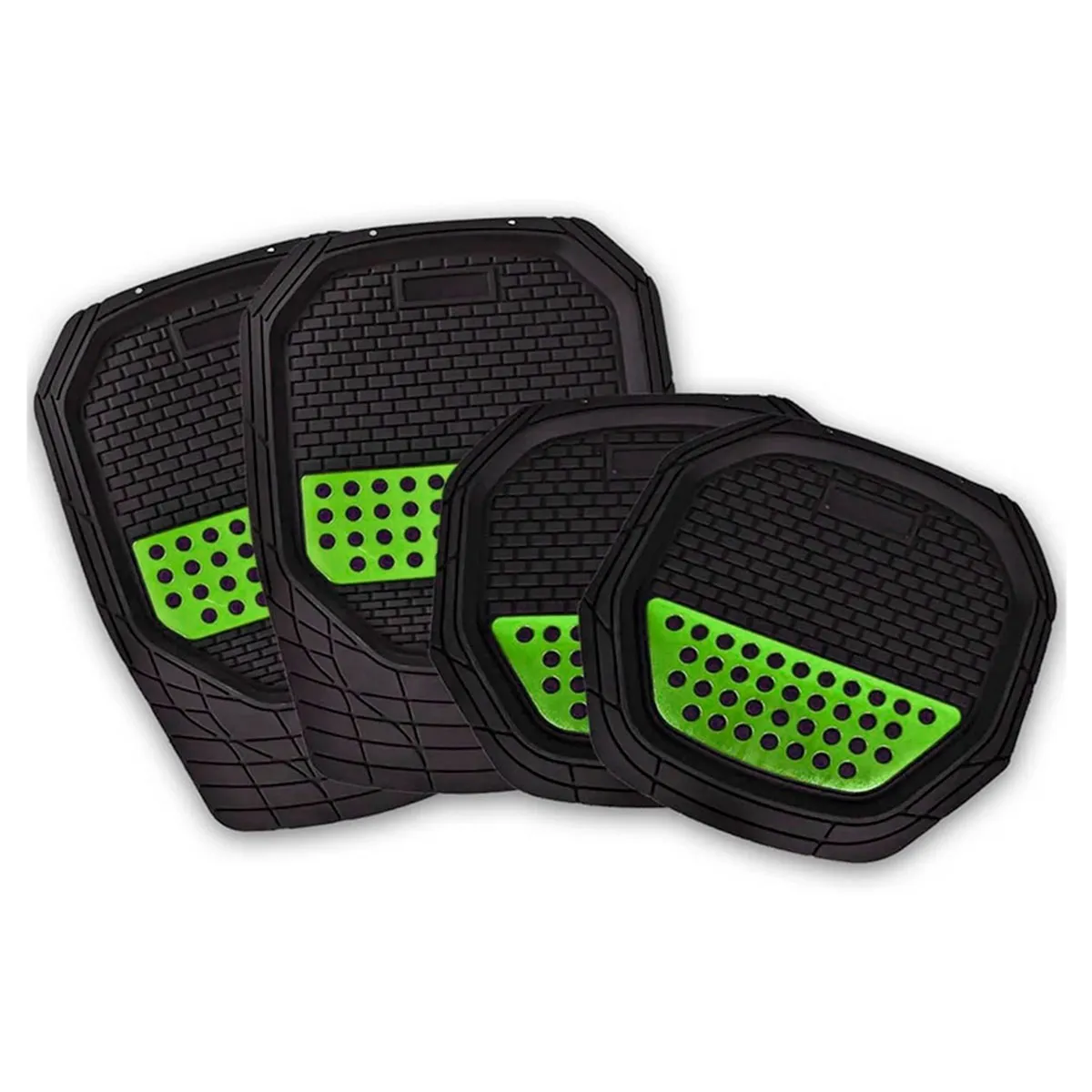 Tapete Automotriz de Charola color Verde 50.5cmx50cm