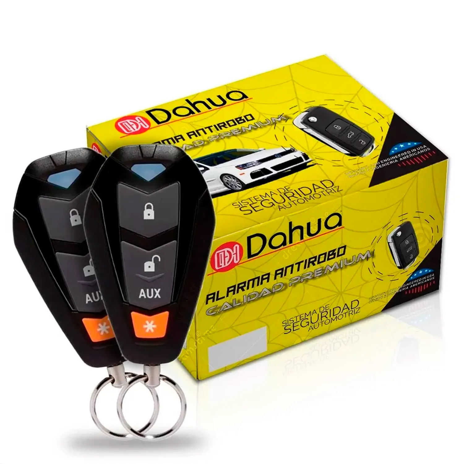 ALARMA  PLASTICO , REFORZADO DOS LLAVES 12V