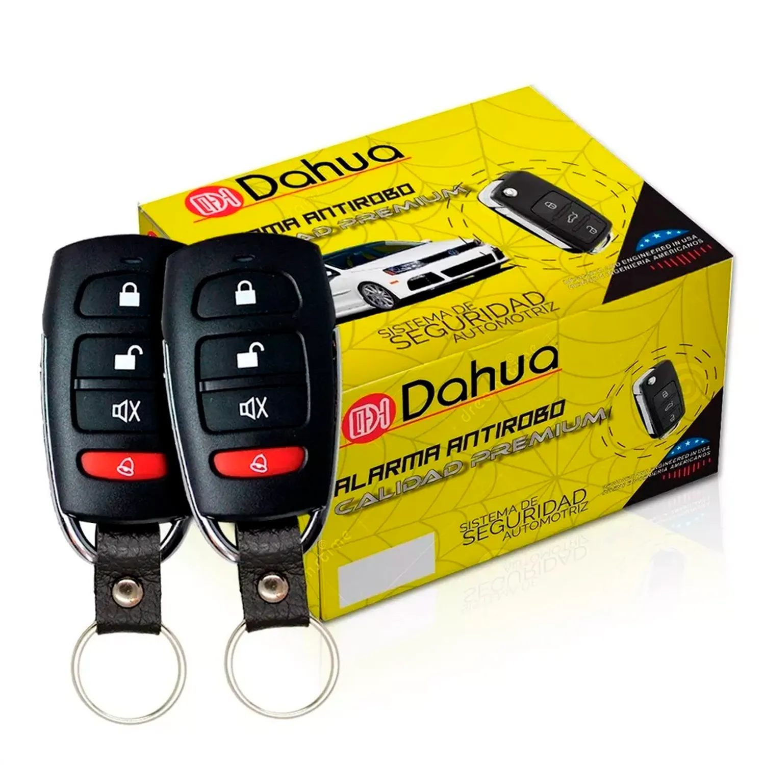 ALARMA  PLASTICO , REFORZADO DOS LLAVES 12V