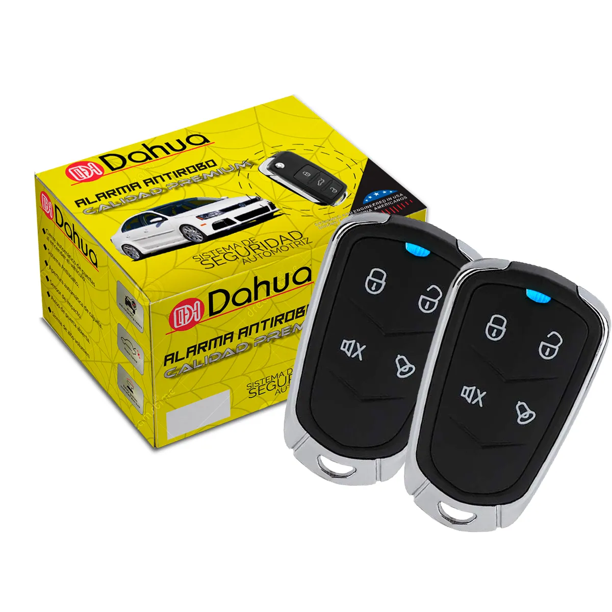 ALARMA  PLASTICO , REFORZADO DOS LLAVES 12V