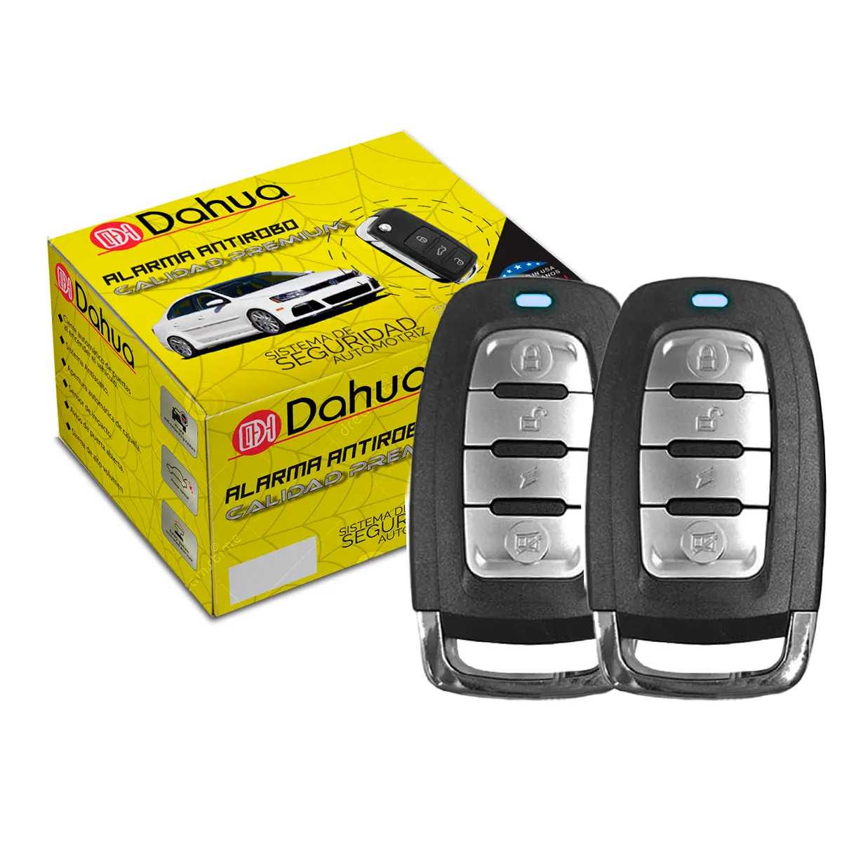 ALARMA  PLASTICO , REFORZADO DOS LLAVES 12V