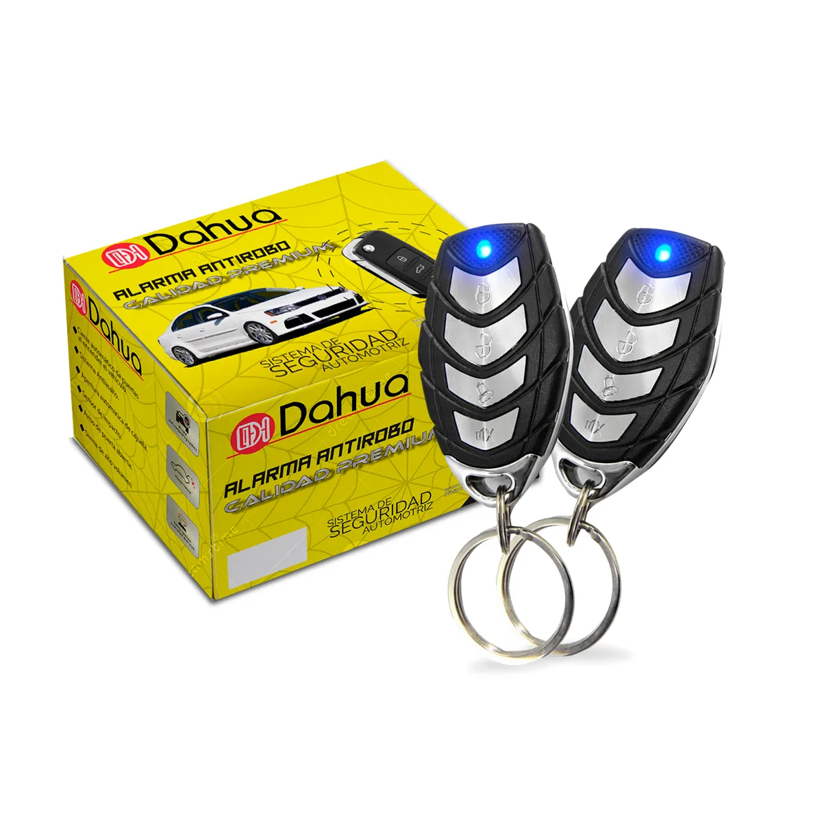 ALARMA  PLASTICO , REFORZADO DOS LLAVES 12V