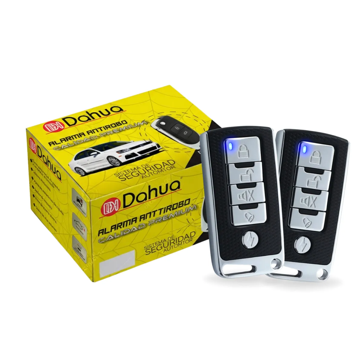 ALARMA  PLASTICO , REFORZADO DOS LLAVES 12V