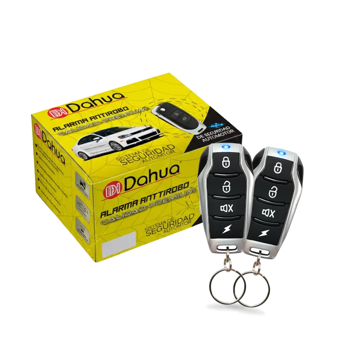 ALARMA  PLASTICO , REFORZADO DOS LLAVES 12V