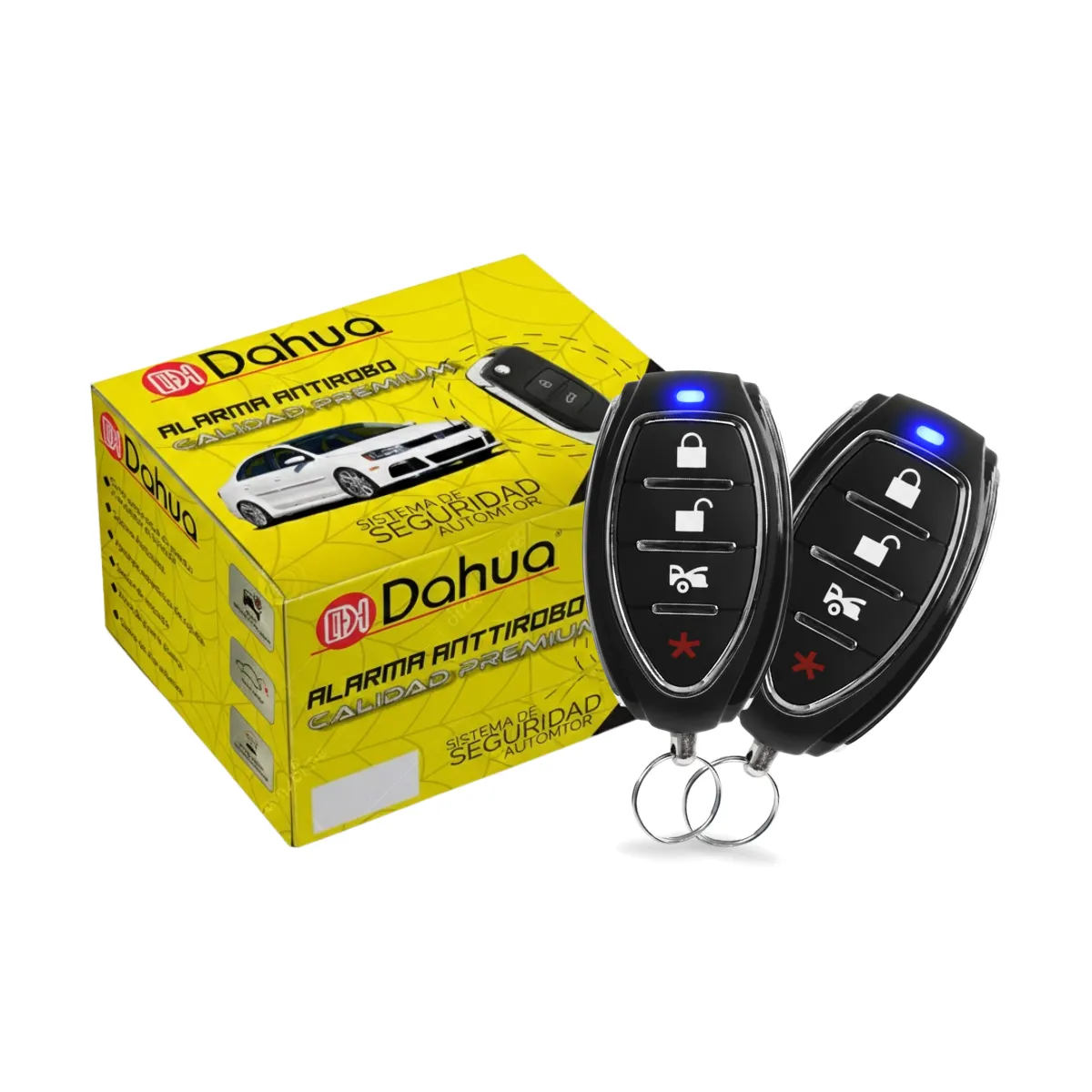 ALARMA  PLASTICO , REFORZADO DOS LLAVES 12V