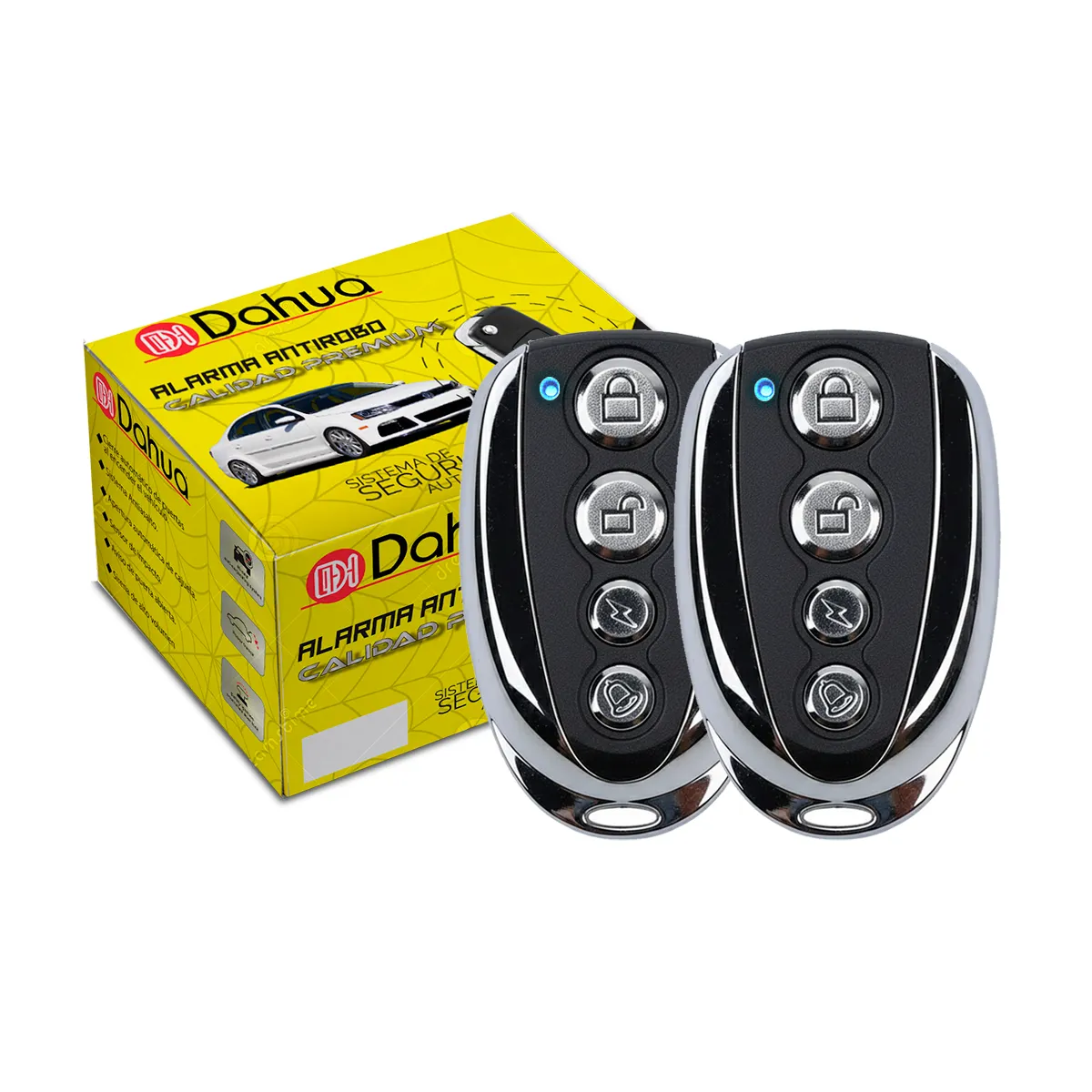 ALARMA  PLASTICO , REFORZADO DOS LLAVES 12V