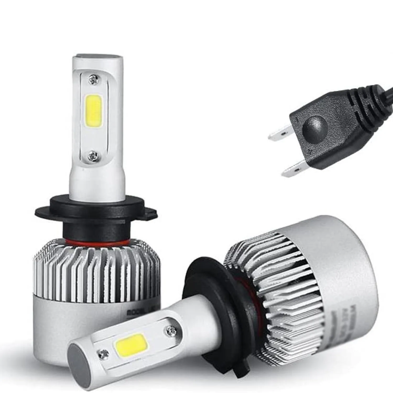KIT DE LED G3(C6);9006 12-24V 50W  6000K 3800lms ，LEDs:2LED(COB),With Fan 2sides